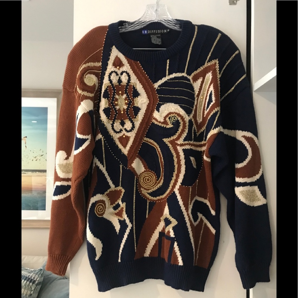 Women's I.B. Diffusion 1990s sweater